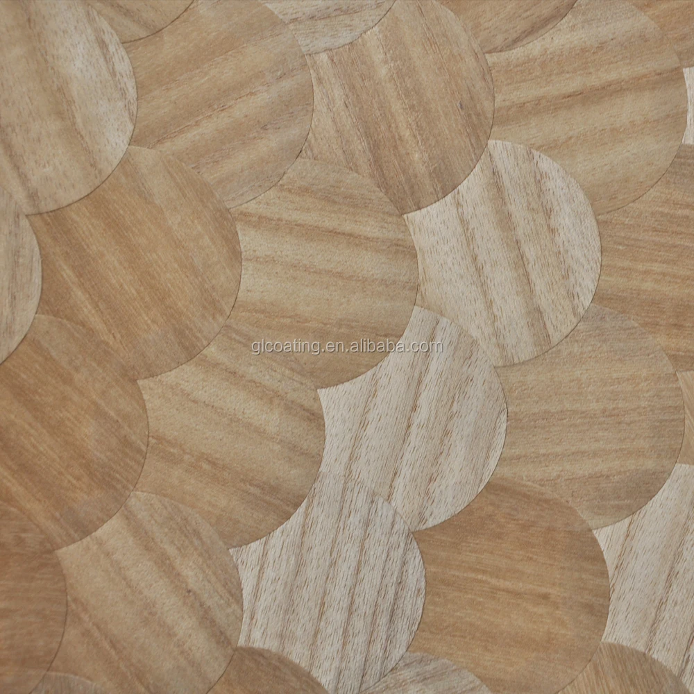 
2018 New Product Natural Paulowina Dyed Wood Veneer with paper back 