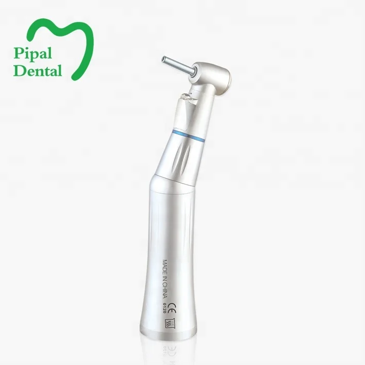 1:1 низкоскоростной светодиодный наконечник, внутренний наконечник с углом наклона, стоматологический