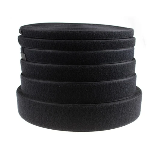 Manufacturer colored hook and loop strap for garment and shoes