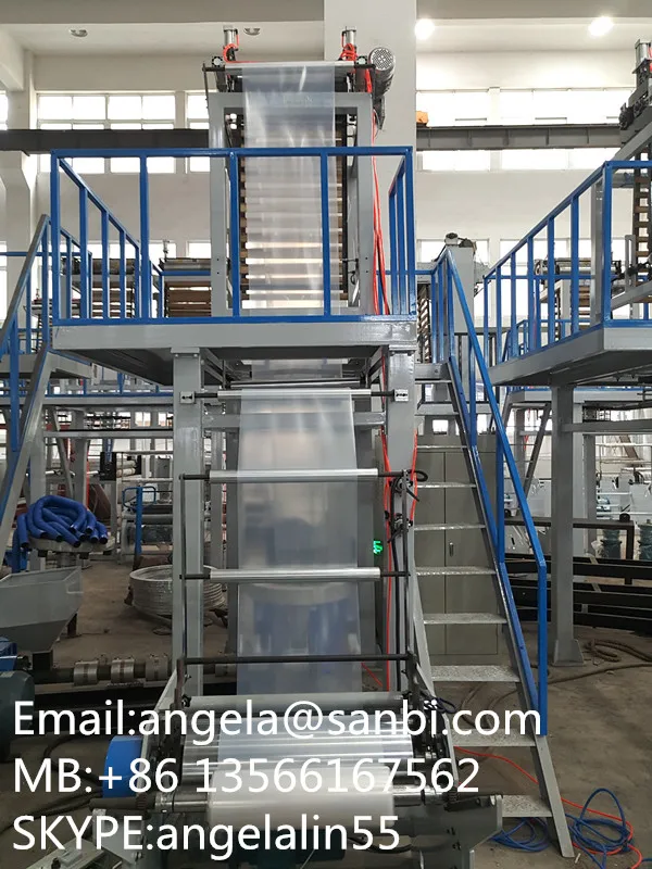 Film Blowing Machine in line with Printing Machine