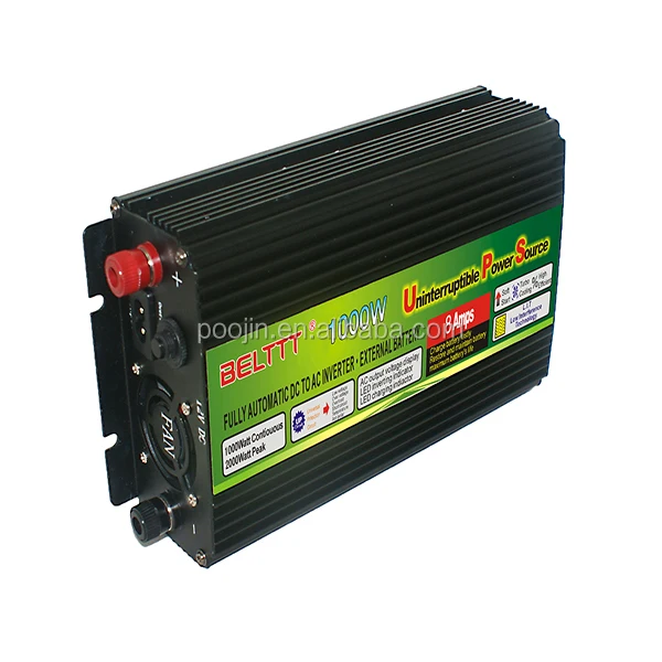 power BELTTT inverter 1kw intelligent UPS power inverter 1000w withe charger