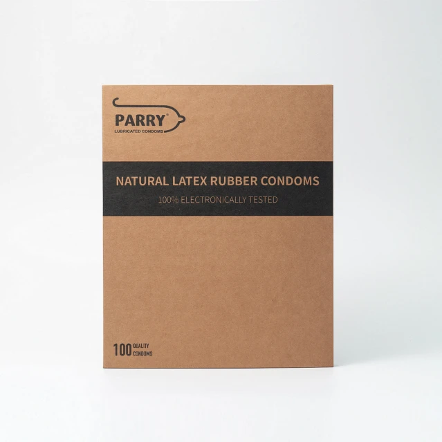
PARRY male condom 100 condom pack OEM lubricated kondom model 