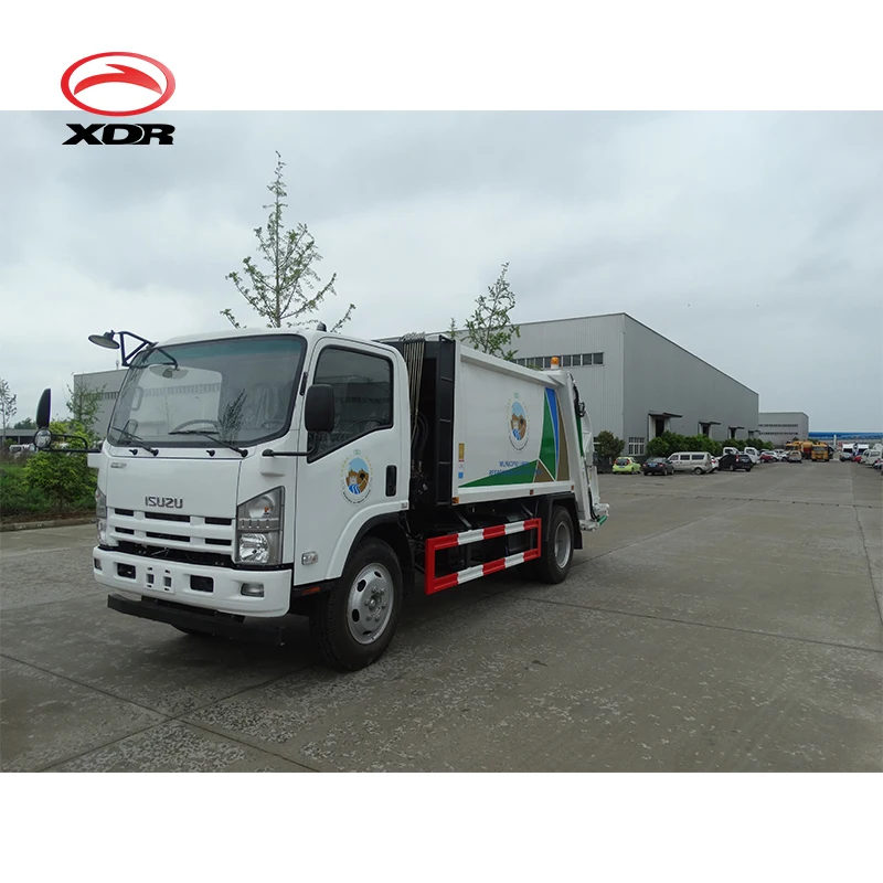 
Mini 3 ton compactor trash compactor truck 