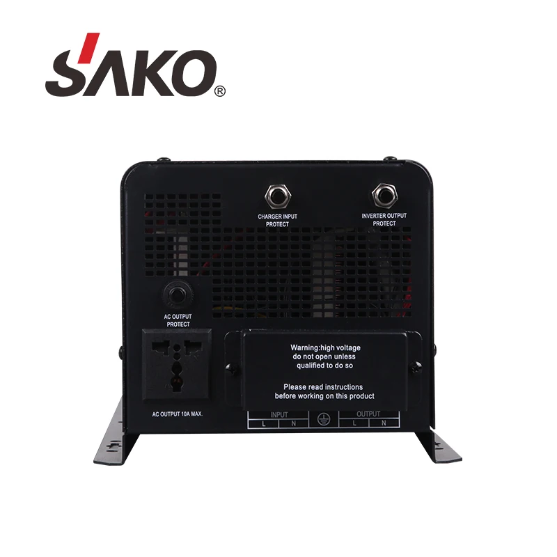 SAKO домашние инверторы Упс 5KW 48V Высокое качество Выход 230V производитель двойной 7 дней дома по ограничению на использование опасных материалов в производстве электрического и электронного оборудования Синусоидальная волна инвертирующий усилитель SKN