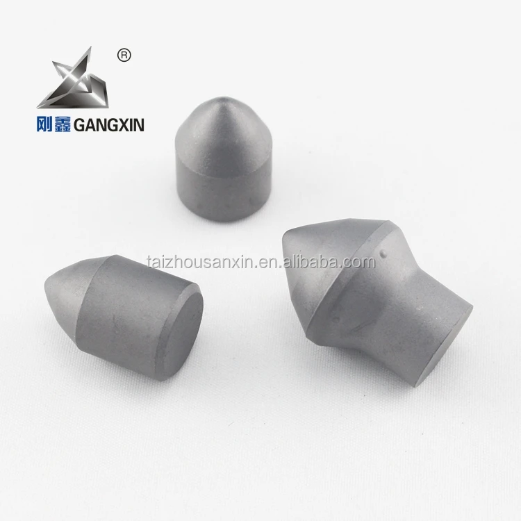 High quality control K30, K40 Gangxin Brand tungsten carbide coal tips/bit for coal drilling sanxin