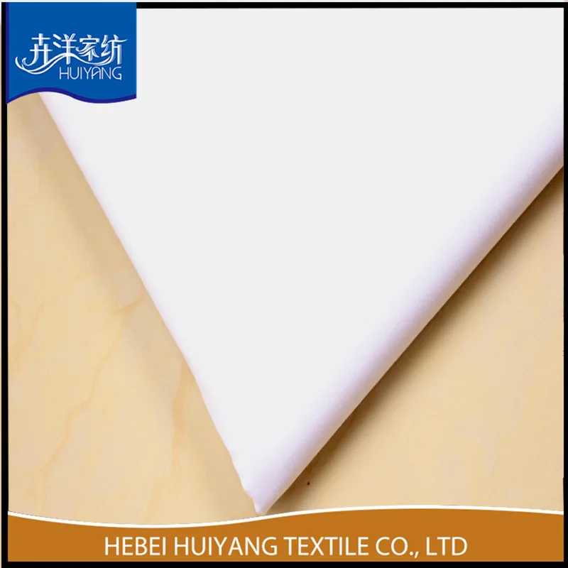factory price polyester cotton fabric manufacturer 50/50 40x40 110x90 white