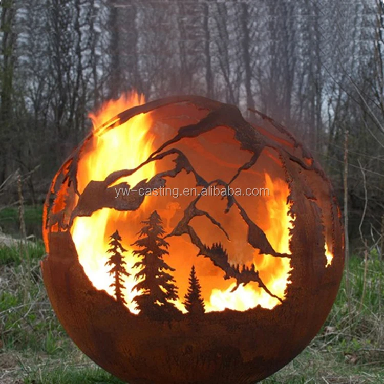 Cheap Wholesale Round Metal Cast Iron Fire Bowl