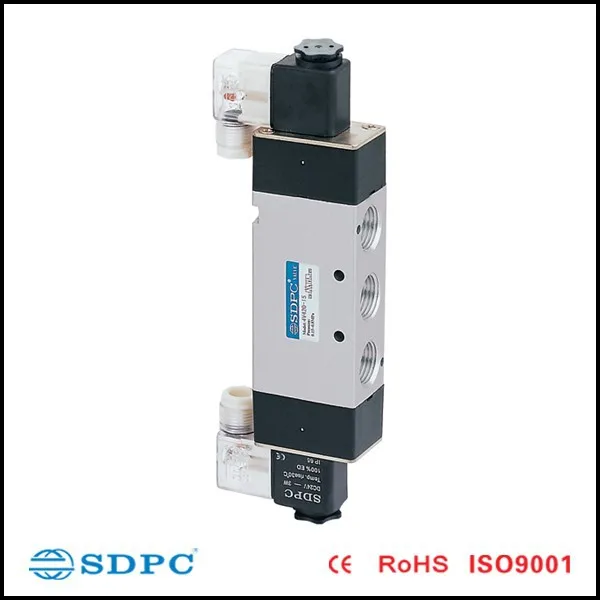 solenoid valve, single acting solenoid 24v valve 4v410-15