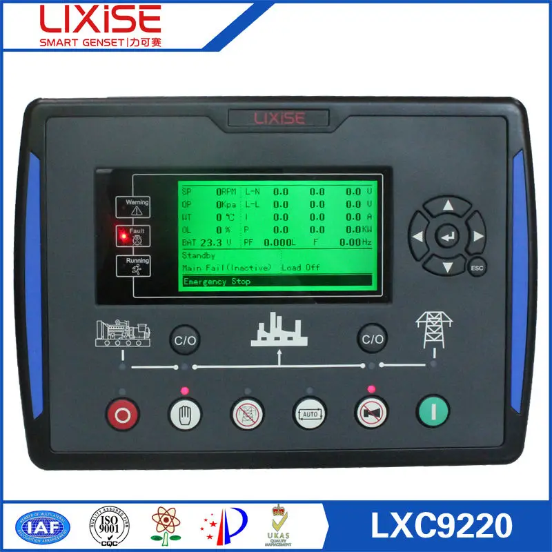 Генератор управления автоматическим запуском LXC9220 дизель панель управления двигателем