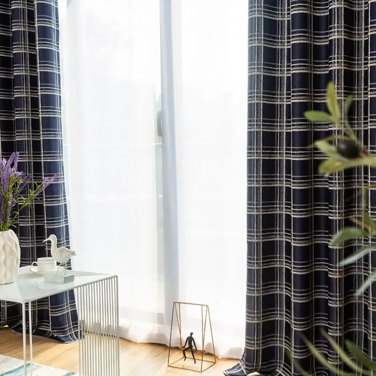 WPM Drape/Panels/Treatment Luxury Second Hand Curtains Style For Windows