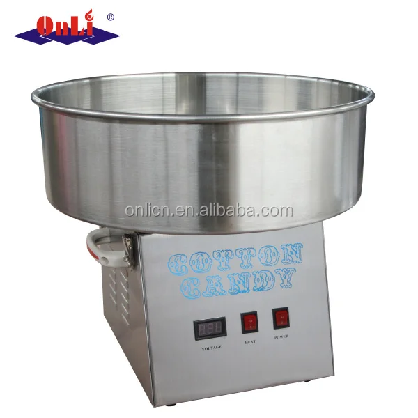 
New model Stainless steel flower Cotton Candy Floss Machine CE certificate 