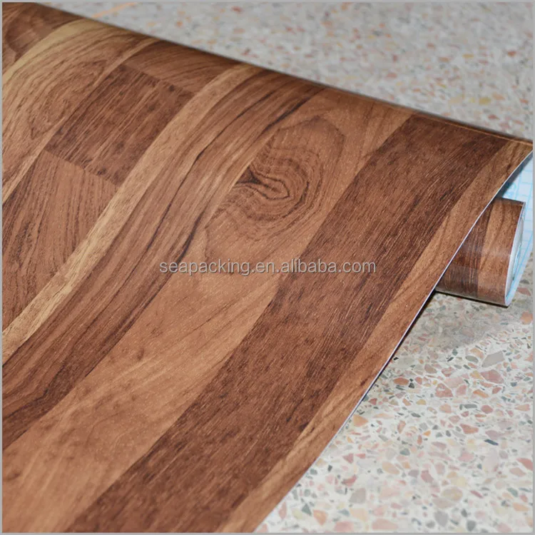 
PVC wooden wall vinyl sticker for indoor decoration 