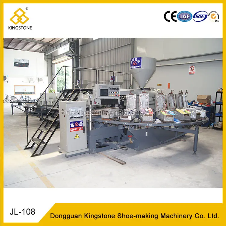 JL-108 Rotary Plastic Shoe Slipper Making Machines