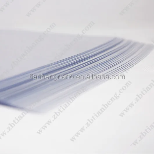 Медицинская ПВХ жесткая пленка 250Mic прозрачная пленка