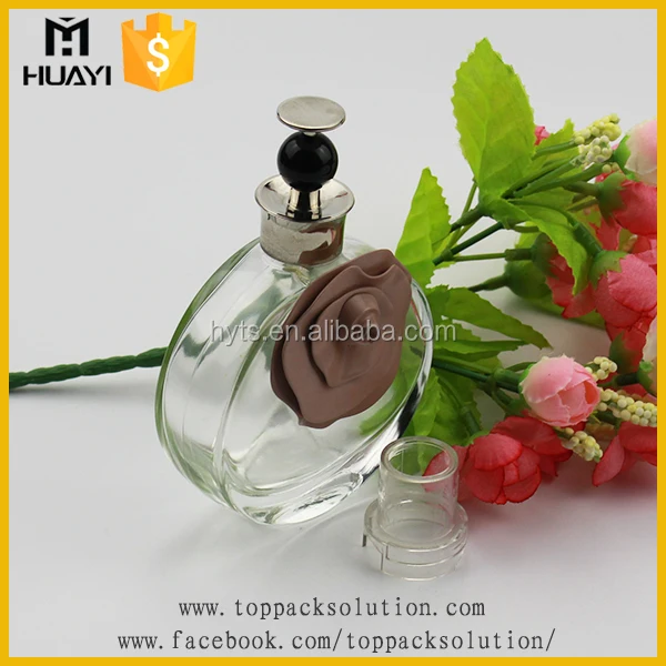 manufacturers round vintage perfume glass bottles 100ml with deft design