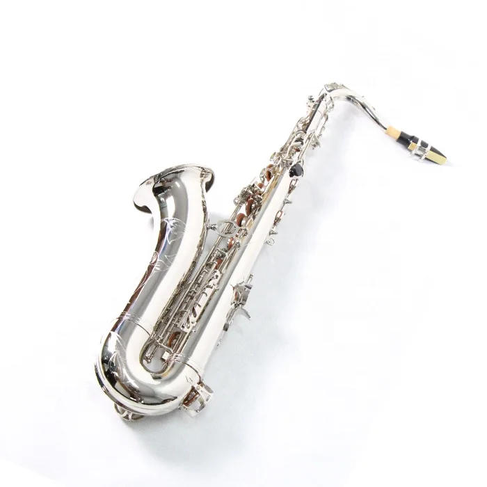  Студенческий дешевый тенор-саксофон bb тональный никелевый с чехлом