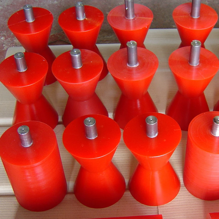 V-образный ролик с полиуретановым покрытием под заказ