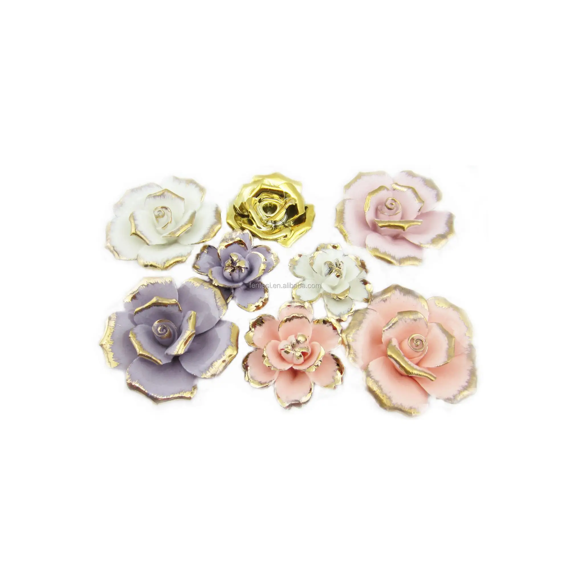 new design handmade mini porcelain flower