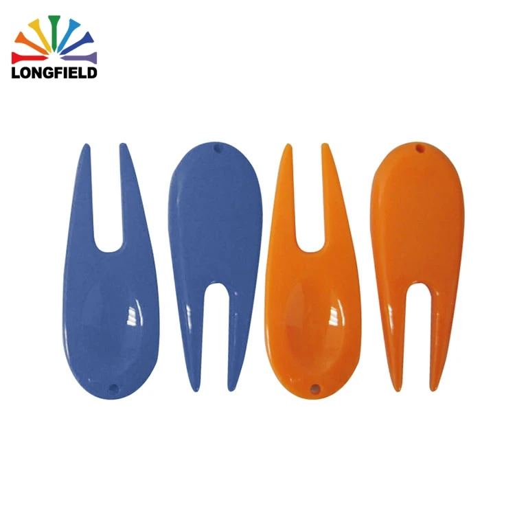 wholesale cheap colored bulk plastic golf pitch divot repair tool