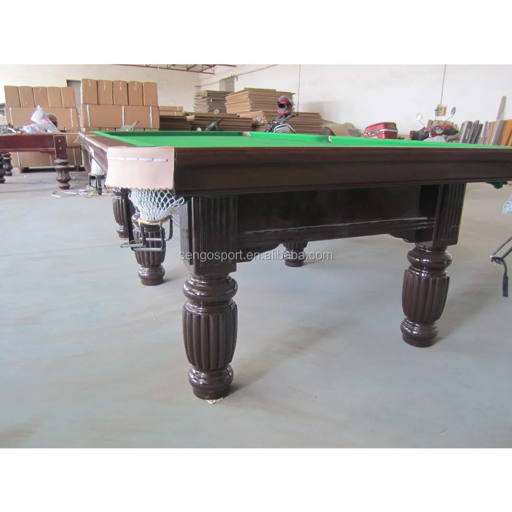 Classic sport billiard table 9ft folding pool table for sale