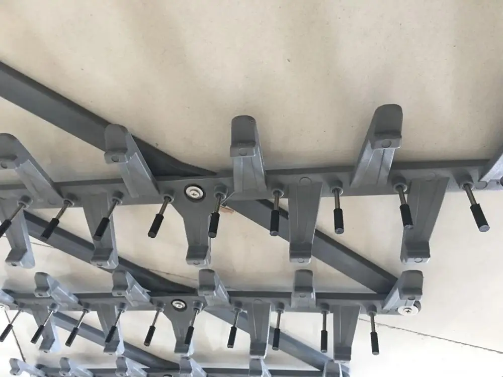 nylon portable traffic barrier safety stainless steel tire killer traffic roadblock