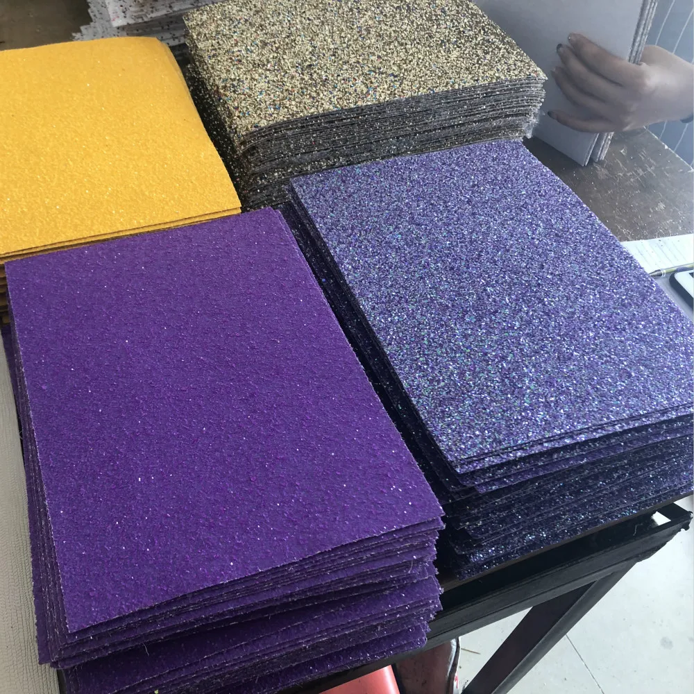 
21cm*29cm A4 size glitter sheet for making hairbows 