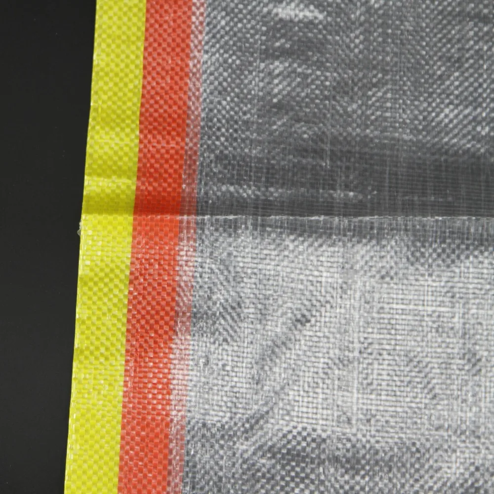 
Transparent pp woven bag in clear polypropylene bag in multi colors rice bag 