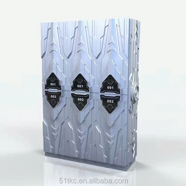 Fashion design ABS hotel locker for school