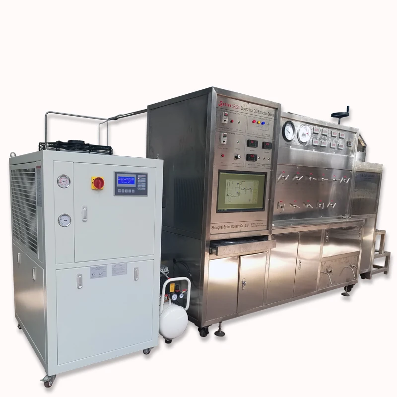 Supercritical Fluid CO2 Machine for Oil Extraction