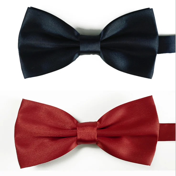 Casual Cheap Custom Printed wholesale Silk Bow Ties Men