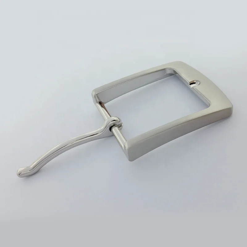 3 way metal  belt buckle custom pin belt buckle in stock pin belt buckle for webbing leather strap