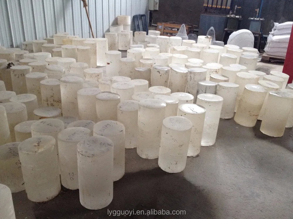 High Quality Polished Silica Fused Quartz Glass Ingot
