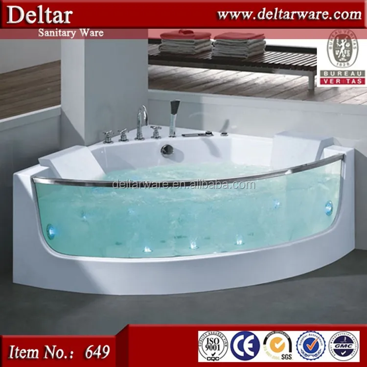 Modern free sex hot tubs, triangle massage bath tub for sale ,China largest manufacturer vertical bathtub