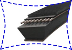 Отн ремень вентилятора HM35.2-890 для Kia Pride/отн клиновой ремень/завод