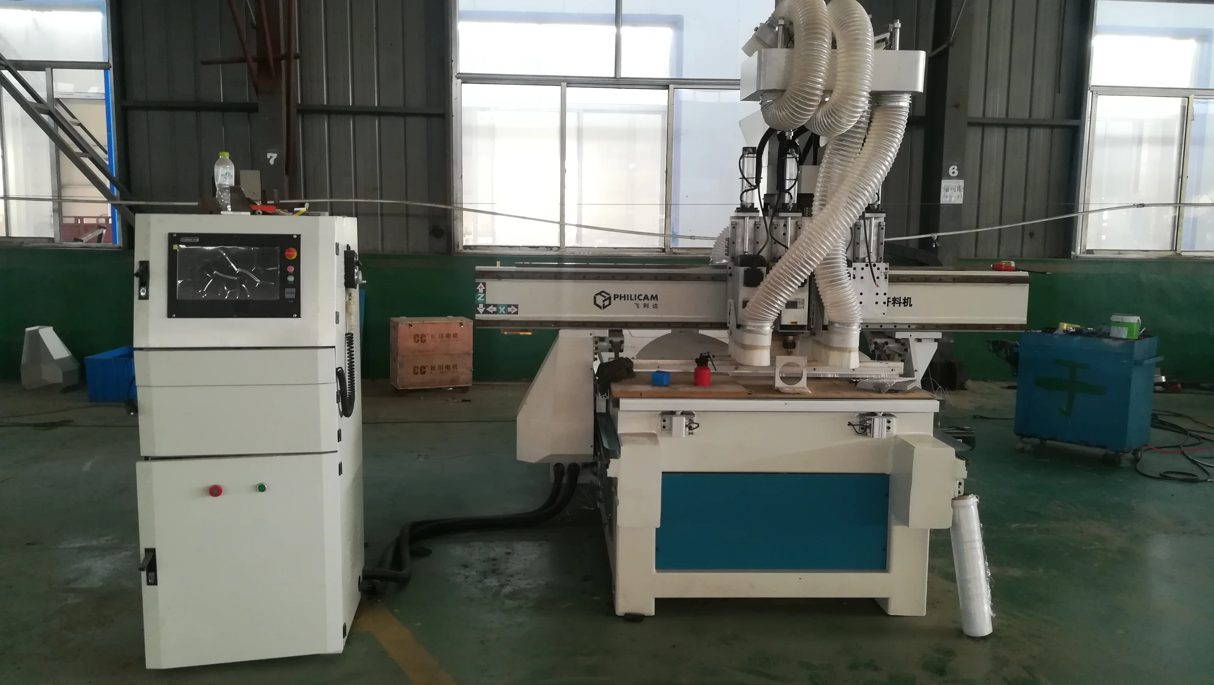 High Speed 1325 Four Spindles Cnc Router For Kitchen Furniture / Cnc With Servo Motor