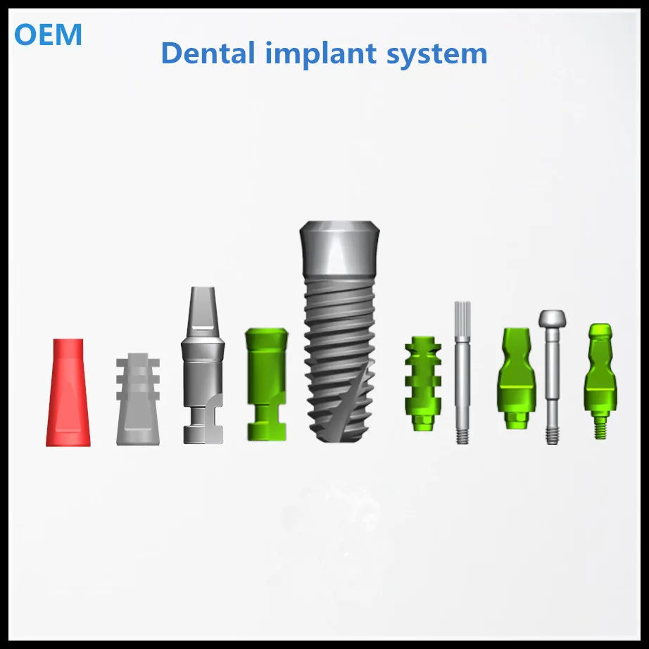 Dental Implant Abutment Series Titanium G5 Compatible with Dentium