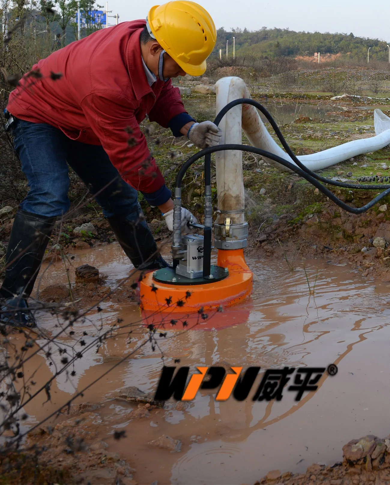 High Efficiency Portable TP40 Hydraulic Sand Dredge Pump