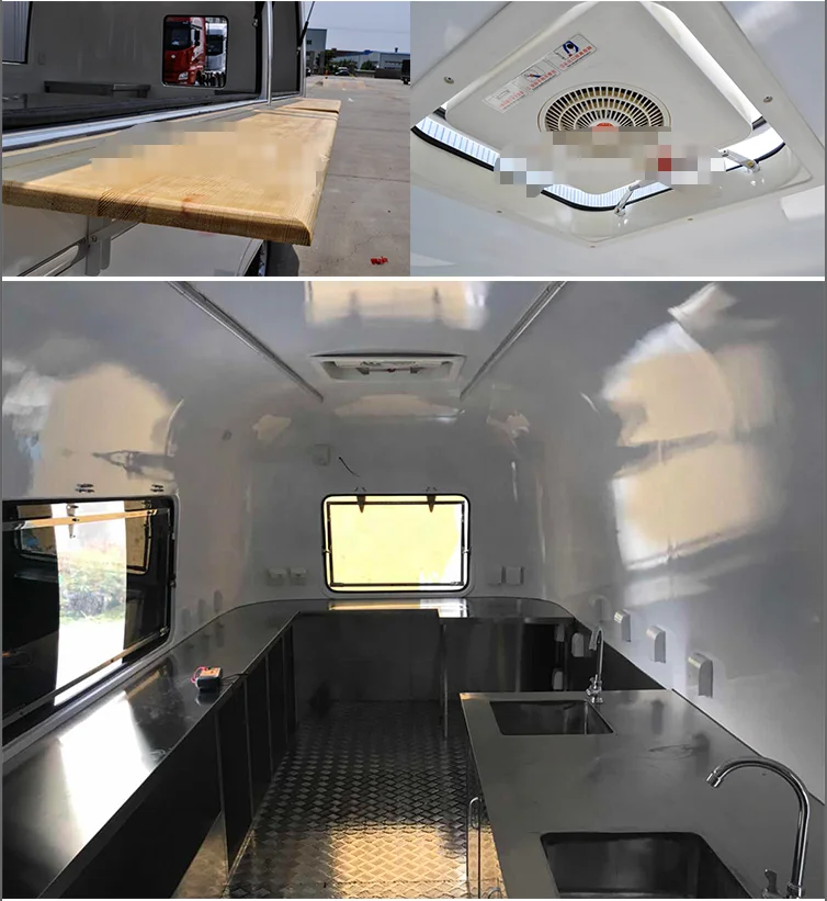 latest arrived new design popular electric food truck /food vending kiosk/mobile street food trailer for sale