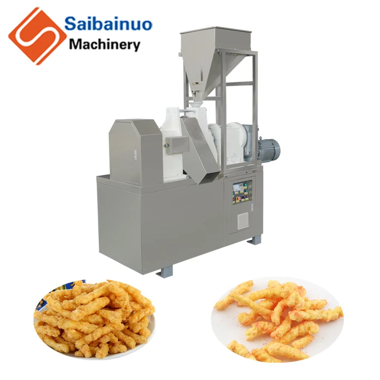 nacho cheese flavored cheetos machine production line