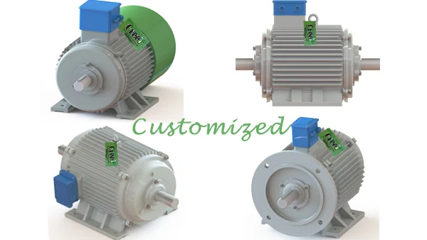 5KW 750RPM 3 phase permanent magnet generator, hydro and wind power generator