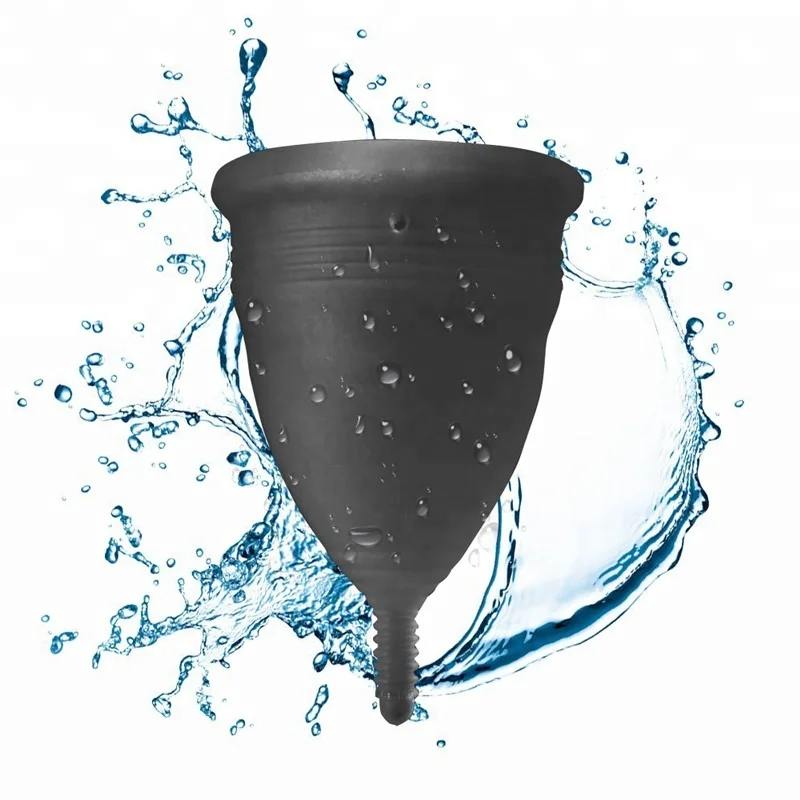 
Menstrual Cups Intimate Care 100% Medical Silicone Reusable Period Cups Feminine Hygiene Protection with Carry Storage Bag 