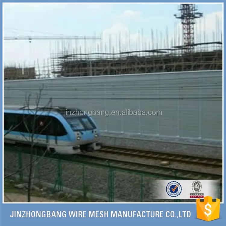 
Hot sale sound barrier fence, Highway Noise Barrier Wall, acoustic barrier 