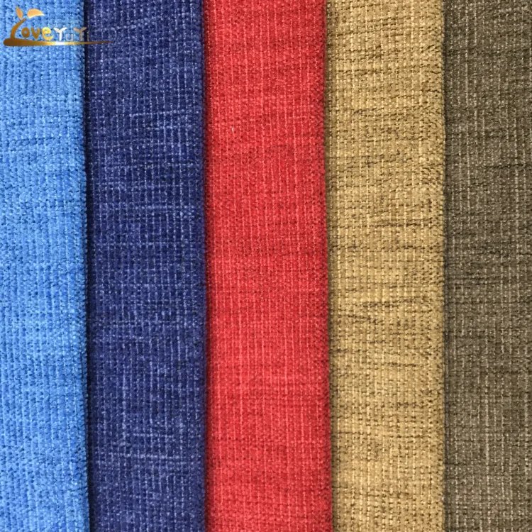 New arrival cheap chenille sofa fabric for upholstery in stock lot