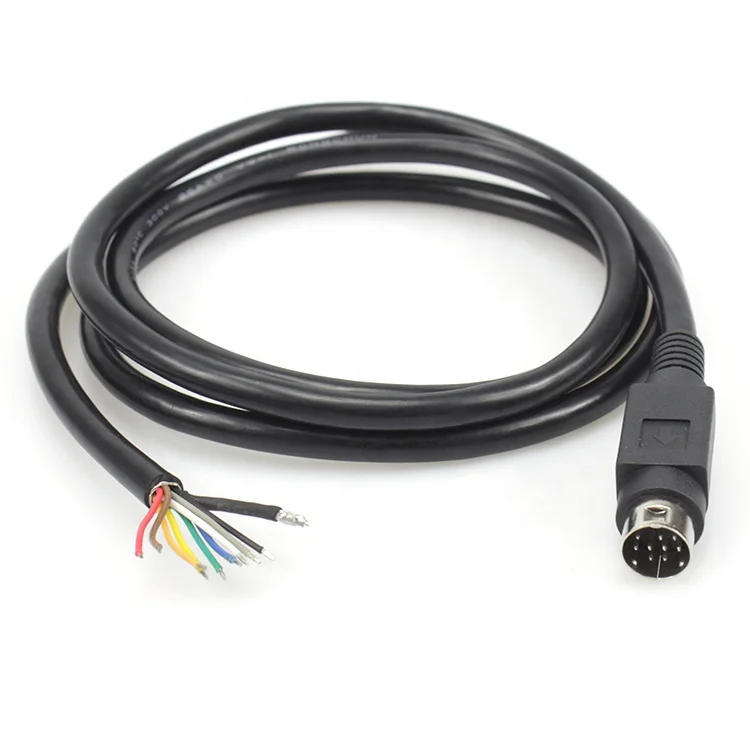 MINI DIN 9PIN male cable AV extension cable S video cable 10mm male