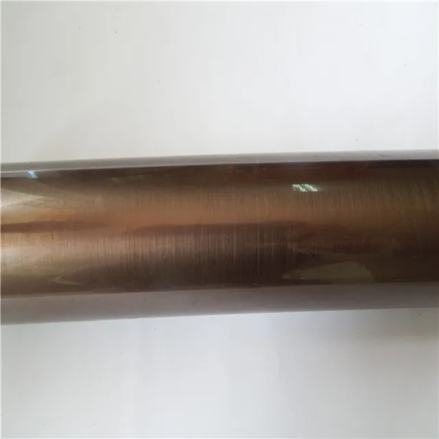 Heat Transfer Gold Silver Hot Stamping Printing Foil With Brush Effect