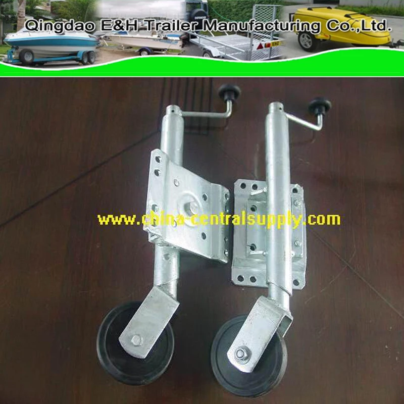 Производство и Заводская поставка оцинкованные детали для прицепов фунтов Jockey wheel JW001