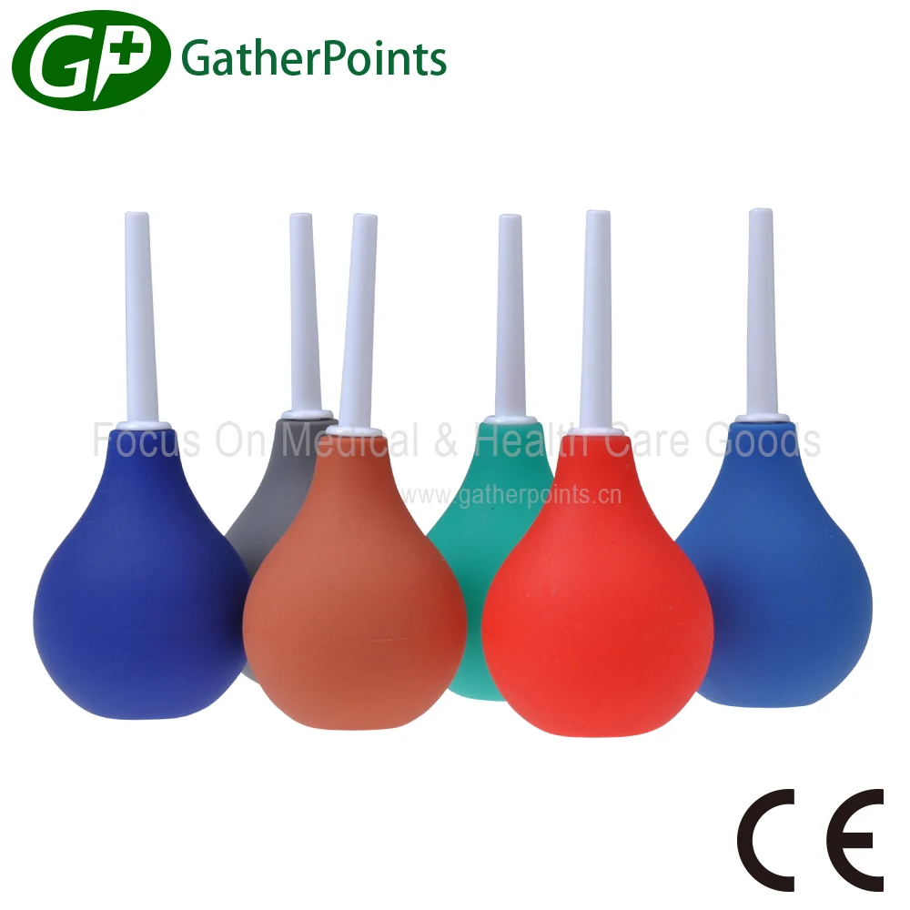 
Soft PVC Vaginal Douche Gay clean bulb Tube Enema Nozzle 