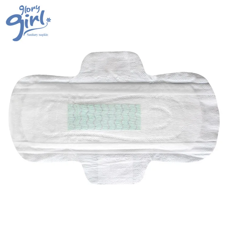 Period Raw Material Comfortable Menstrual Anion Cotton Bamboo Fiber Pad Sanitary Napkin For Women