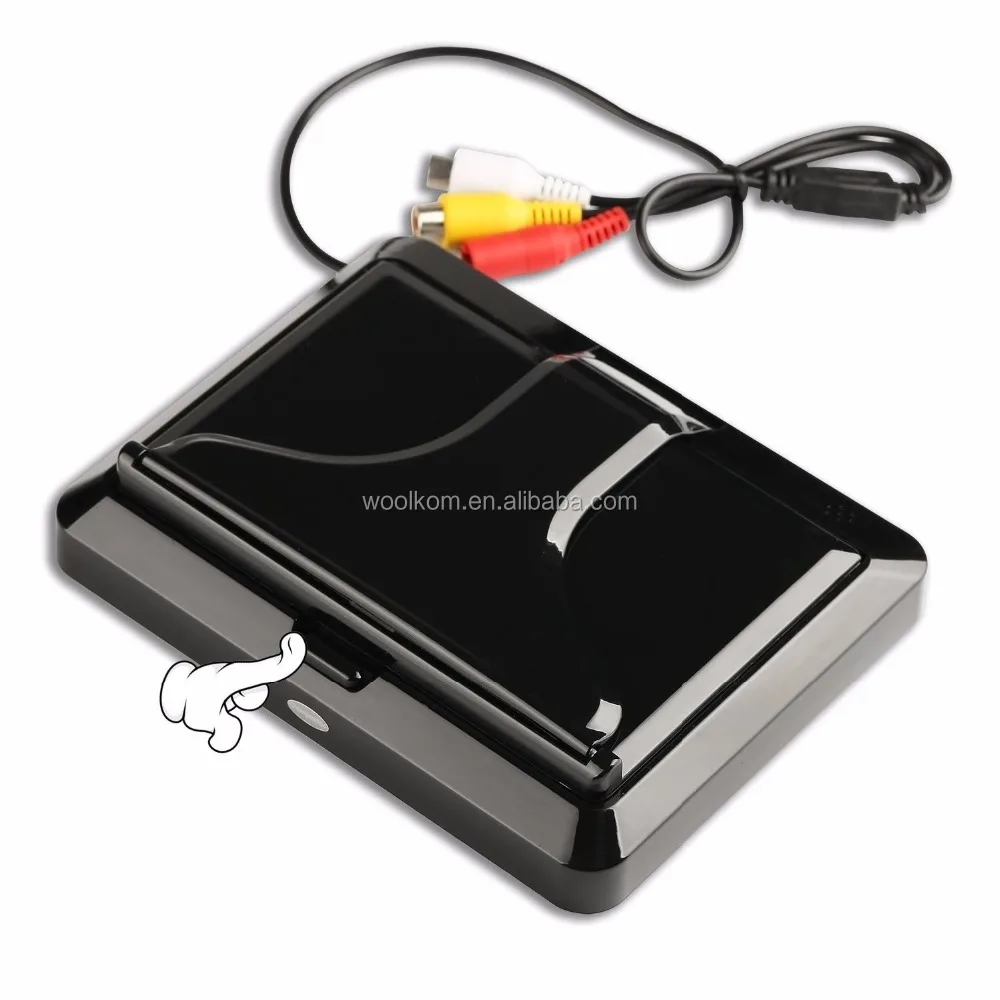 5 Inch Digital TFT LCD 16:9 High Definition 800 X480 Pixel Color Car Rear View Monitor Screen for Parking Backup Camera