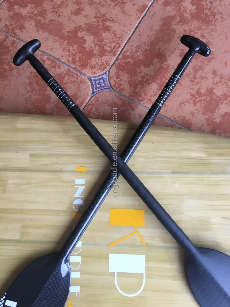 Kingpaddle D07 регулируемое весло из углеродного волокна с логотипом IDBF